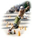 Jason Mitchell, Seismic Nationals 2007, Hybrid Slalom.  Photo by Greg Fadell